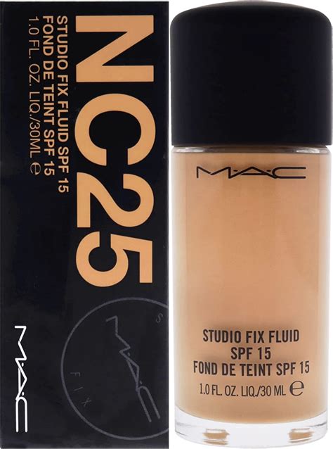 ysl all hours foundation mac fix studio nc25|mac foundation shades nc25.